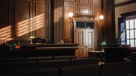 Arizona courtroom interior